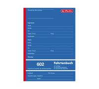 Herlitz, 840637, giornale di bordo per auto aziendale, A5 602, 32 fogli - NUOVO