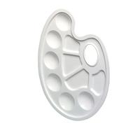 Herlitz 8643033 tavolozza Plastica, bianco