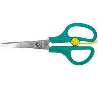 herlitz 8740052 Forbicine 13 cm, Punta Tonda a Sforzo Ridotto per Destrimani, per i Bimbi in Età Prescolare, Asilo, Elementari