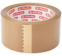 herlitz 66 x 50 mm Packing Tape - Brown Brown 66 m x 50 mm