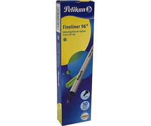 Herlitz 943209 Pelikan fine Liner 96 10 pezzi in scatola verde chiaro