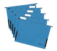Herlitz A4 - Cartella sospesa, 5 pezzi, colore: Blu
