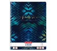 Herlitz A4 Spiral Notepad 80 Sheets Ruled (Style 27 Ruling) - New Batic Fearless
