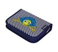 Herlitz Astuccio da 31 pezzi, blu, bianco, Astuccio per la scuola