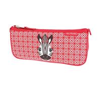 Herlitz Astuccio, triangolare, 22 x 9,5 x 7,5 cm, Sport, Simpatici animali Zebra