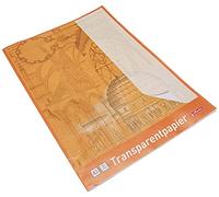 Herlitz - Blocco a 696302 carta trasparente A3, 25 fogli A3