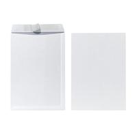 Herlitz Busta c4 90 G con chiusura adesiva, confezione da 10 pezzi con stampa interna in pellicola, fogli, bianco 10 pezzi
