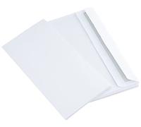Herlitz Buste senza finestra, colore: bianco