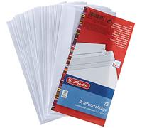Herlitz Envelopes Without Window - White (Pack of 50) 220 x 110 mm (Pack of 2)