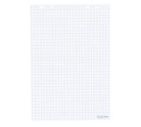 Herlitz - Carta riciclata a quadretti per lavagna a fogli mobili, 68 x 99 cm, confezione da 5 pezzi