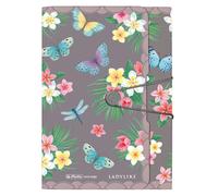 Herlitz Cartella portadocumenti PP 12F Ladylike Butterflies