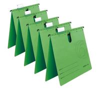 Herlitz Cartella sospesa formato A4, 5 pezzi, colore: verde