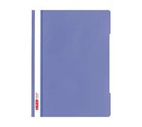 Herlitz Cartellina A4, in plastica, viola, confezione da 10