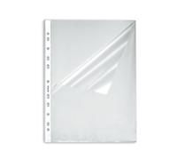 Herlitz-Cartellina formato A4, colore: trasparente