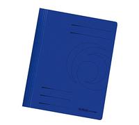 Herlitz Cartellina portadocumenti A4, piegata, blu scuro intenso, 25 pezzi