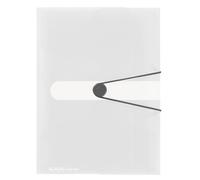 Herlitz Easy Orga To Go - Confezione di 3 cartelle a portafoglio PP A4, colore: trasparente