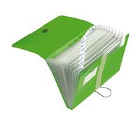 herlitz Fächermappe easy orga to go, 12 Fächer, blau Apfel