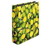 Herlitz, folder Per file con formato massimo A4, 8 cm, motivo: frutta Limetten