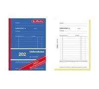Herlitz Form Book bolla di consegna con ricevuta 883546 DIN A5 3x 40 pagine NEW