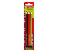 Herlitz FSC Scolair matite H, HB, B, 2B ", confezione da 4