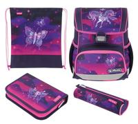 herlitz Loop Set per la scuola, Bambine e ragazze, Lilla, 37 x 31 x 22 cm