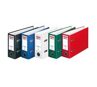 herlitz maX.File Protect 5276001 - Cartellina in polipropilene, formato A5, larghezza 8 cm, colori assortiti