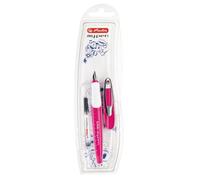 herlitz My.pen 50046805 School Fountain Pen for Right-Handed Users, M Nib, Pink/