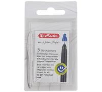 Herlitz My Pen - Penna a sfera, con cartucce ricaricabili, lotto da 5 pezzi
