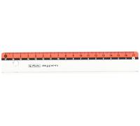 Herlitz My Pen Ruler, Plastic, 17 cm Assorted Colours