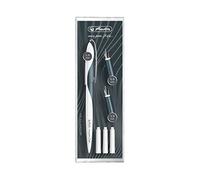 Herlitz Nicewriter Set Calligrafico, Stilografica + 3 Pennini, Nero