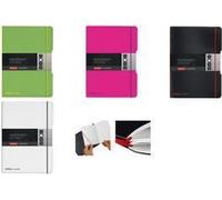 Herlitz Notebook My.Book Flex, A4, PP Cover, angoli arrotondati in modo trasparente, bloccaggio e mantenimento della gomma in n NEW