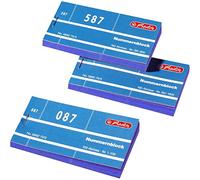 Herlitz numeri blocchi 1 - 1000 numero 1 - 1000 10 x 100 strappi | diversi colori