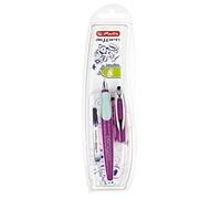 Herlitz Penna stilografica per mancini my.pen, viola/menta, pennino M