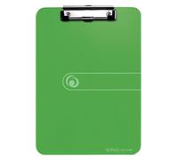 Herlitz Portablocco A4,Alta Qualità, Meccanismo di Bloccaggio e Occhiello per Appenderlo, FSC Mix, per Ristoranti Fiere Hostess, 11226610, Verde