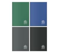 Herlitz® Quaderno scolastico B5 a quadretti da 60 fogli | copertina morbida | Blocco note di studio | Scuola per studenti | ECO PP FSC | Universale | Colore a scelta | OCEAN COLORS