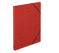 Herlitz, raccoglitore ad anelli, 11254398, formato A4, 2 anelli, ampiezza 25 mm, altezza 14 mm, colorato, 5 pezzi, arancione Rot
