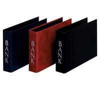 Herlitz - Raccoglitore Bank, formato DIN lungo con silberprägung, 2 anelli, 3
