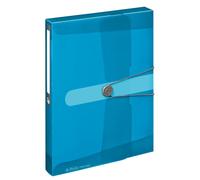 Herlitz Scatola portadocumenti formato A4 PP con etichetta posteriore, larghezza
