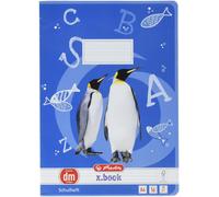 herlitz Schulheft x.book, DIN A4, Lineatur dm / liniert