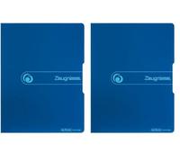 herlitz Sichtbuch easy orga to go Zeugnisse, dunkelblau (Confezione da 2)