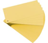 Herlitz Stripes che separa per Din A4 Manila Box Giallo Punted 105 x 240 mm 190 G-Sqm Blue Angel (10843613) NEW