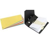 Herlitz Strips separati trapezoidale box Manila giallo per DIN A4 pugni 120 x 230 mmn per più visibile (10838381) NEW
