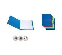 Herlitz ViewBook Easy Orga To Go, A4, 20 Cover, Black OPAC, da PP Film, con 20 copertine cristalline, documenti - 1 pezzo (1120