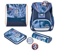 Herlitz Zaino per bambini Ultralight Plus, blu, Blu, 36 x 28 x 21 cm, 16 l