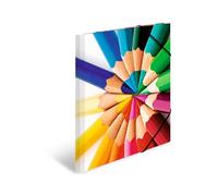 Herm, Cartella porta documenti, DIN, in cartone motivo penne DIN A3 1 pezzo