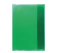 HERMA 10 copertine per quaderni, formato A4, colore verde trasparente, 19604, copertine in pellicola di polipropilene resistente, lavabile e extra spessa, set di copertine trasparenti per quaderni