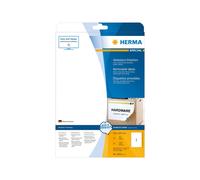 HERMA 10021 Bianco Etichetta per stampante autoadesiva A4 Carta Laser/Inkjet