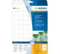 HERMA Etichette Staccabili, 24 x 24 mm, Etichette Adesive A4 per Stampante, 70 Etichette per Foglio, Bianco