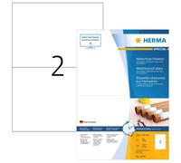 HERMA 10774 Weatherproof Labels Made of Special Paper DIN A4 (210 x 148 mm, 80 S
