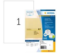 HERMA 10783 Etichetta fustellata 21 cm 29,7 cm 1 pz Transparent film labels matt